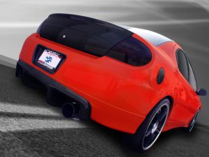 2003-2005 Dodge Neon SRT4 Carbon Fiber Rear Diffuser - CBD-CFRDF