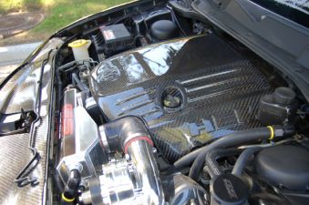 2006-2010 Dodge Charger SRT8 5.7L Carbon Fiber Engine Cover - CBD-DGCHENGCV57