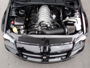 2005-2007 Dodge Magnum Carbon Fiber Radiator Cover - 220.2003