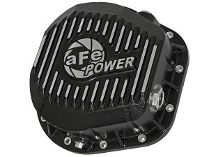1988-1998 Ford F-350 Turbo Diesel V8 7.3L Rear Differential Cover Machined Fins Pro Series - 46-70022