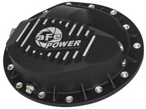 2003-2007 Dodge Ram 3500 Cummins Turbo Diesel 5.9L Pro Series Front Differential Cover - Machined Fins - 46-70042