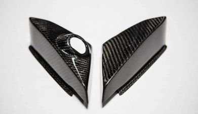 2005-2013 Ford Mustang Carbon Fiber Mirror Switch Covers - Pair - TC010-LG116