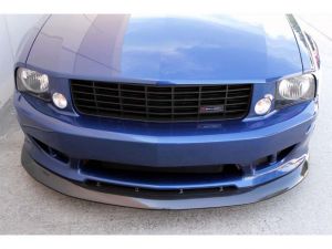 2005-2009 Ford Mustang Saleen Carbon Fiber Front Bumper Lip Spoiler - TC10024-LG