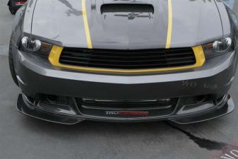 2010-2012 Ford Mustang GT Carbon Fiber Front Bumper Lip Spoiler - TC10025-LG68