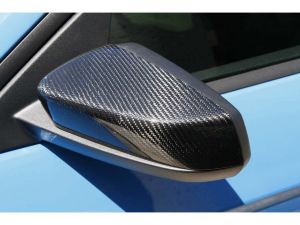 2010-2014 Ford Mustang Carbon Fiber Mirror Covers - TC10025-LG76