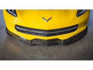2014-2015 Chevy Corvette Stingray Carbon Fiber Front Lip Spoiler - TC30221-LG213