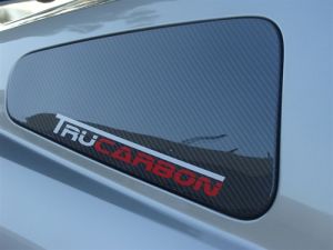 2005-2009 Ford Mustang Carbon Fiber Quarter Window Covers - TC10024-LG43