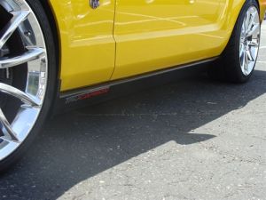 2005-2009 Ford Mustang Carbon Fiber OEM XR2 Side Skirts - TC10024-XR2