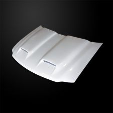 1997-2002 Ford Expedition Type-S Functional Ram Air Hood Fiberglass - FE97AHTSFH