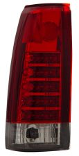 1988-1998 Chevy C10 Full Size Truck LED Taillights - Red / Clear - 03-CF8898LED
