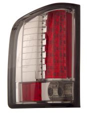 2007-2008 Chevy Silverado Truck LED Taillights - Smoke - 03-CL07TLEDSM