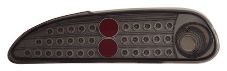1993-2002 Chevy Camaro 2dr LED Taillights - Smoke - 03-CO93TLEDSM