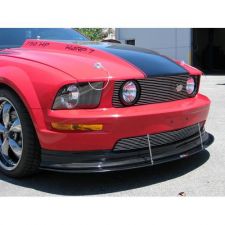 2005-2009 Ford Mustang GT APR Carbon Fiber Front Splitter With Rods