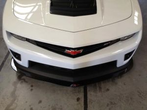 2012-2015 Chevy Camaro ZL1 APR Carbon Fiber Front Splitter With Rods