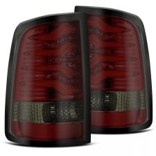09-18 Ram 1500 Truck PRO-Series LED Tail Lights Red Smoke by AlphaRex - 640020