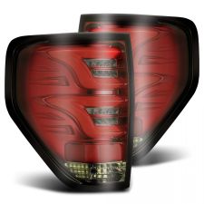 09-14 Ford F-150 PRO-Series LED Tail Lights Red Smoke by AlphaRex - 650020