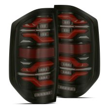 14-21 Toyota Tundra LUXX-Series LED Tail Lights Black-Red by AlphaRex - 672050