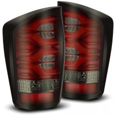 16-21 Toyota Tacoma PRO-Series LED Tail Lights Red Smoke by AlphaRex - 680020