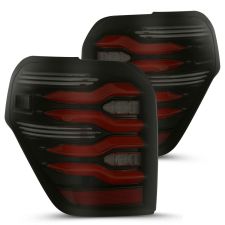 10-21 Toyota 4Runner LUXX-Series LED Tail Lights Black-Red by AlphaRex - 690050