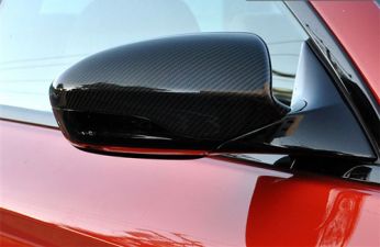 2011-2016 BMW M5 F10 Replacement Carbon Fiber Mirror Covers - BM-0155