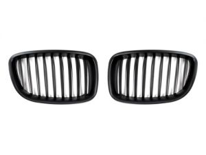 2009-2015 BMW 5-Series Gran Turismo GT Replacement Stealth Black Front Grille - 