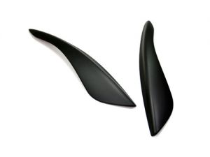 2003-2007 Infiniti G35 Coupe Stealth Black Headlight Covers/Eyelids - IN-0098