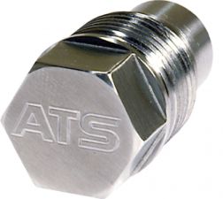 ATS Diesel Drain Plug 1-Inch Dia 3/8 Hex Stainless Steel W/ Magnet - 4020091000