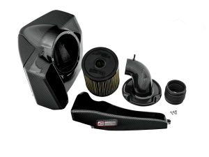 AWE AirGate Carbon Fiber Intake for Audi B9 A4 / A5 2.0T - With Lid - 2660-15028