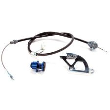 1979-1995 Ford Mustang Adjustable Clutch Quad & Cable W/ Firewall Adjuster by BBK Performance - 15055
