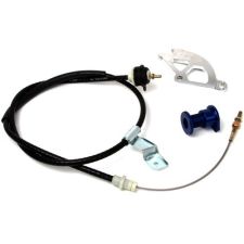1996-2004 Ford Mustang Adjustable Clutch Quad & Cable W/ Firewall Adjuster by BBK Performance - 16095