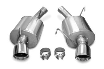2005-2010 Ford Mustang Shelby GT500 5.4L V8 Corsa Performance Axle-Back Exhaust 