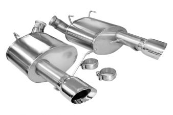 2011-2014 Ford Mustang GT 5.0L V8 Corsa Performance Axle-Back Exhaust System - 1