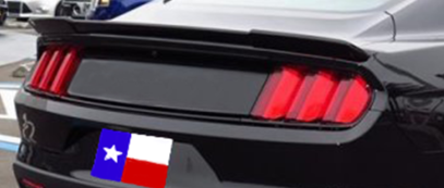 2015-2023 Ford Mustang 2DR Rouish Lip Spoiler Wing - FG-604