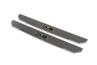 2018-2022 Jeep Wrangler JL & 2020-2022 JT Sill Plates Front by DV8 Off-Road - D-JL-180014-SIL2
