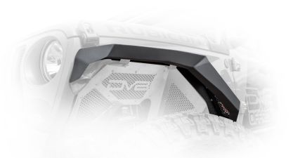 2018-2022 Jeep Wrangler JL Armor Fender Flares Front & Rear by DV8 Off-Road - FDJL-01