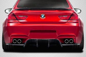2012-2019 BMW M6 F12 Carbon AF-1 Rear Diffuser - 1 Piece - 115056