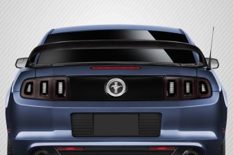 2010-2014 Ford Mustang Carbon Creations GT350 Look Rear Wing Spoiler - 2 Piece - 115077