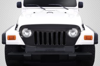 1997-2006 Jeep Wrangler Carbon Creations Predator Grille - 1 Piece - 115253