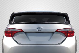 2014-2018 Toyota Corolla Carbon Creations Type M Rear Wing Spoiler - 2 Piece - 115374