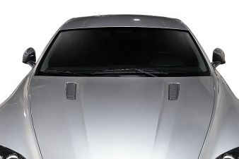 2006-2017 Aston Martin Vantage V8 Carbon AF-1 Hood Vents - 2 Piece - 115420