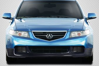 2004-2005 Acura TSX Carbon Creations J-Spec Front Lip Under Spoiler Air Dam - 1 Piece - 115426