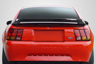 1999-2004 Ford Mustang Carbon Creations S351 Look Rear Wing Spoiler - 1 Piece - 115440