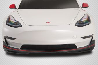 2018-2022 Tesla Model 3 Carbon Creations GT Concept Front Lip - 1 Piece - 115466