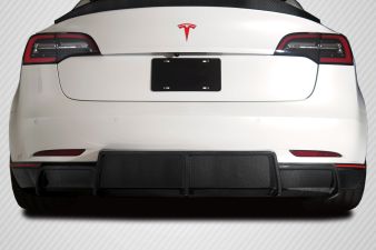 2018-2022 Tesla Model 3 Carbon Creations GT Concept Rear Diffuser - 1 Piece - 115468