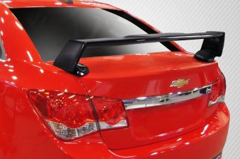 2011-2015 Chevrolet Cruze Carbon Creations QTM Wing Spoiler - 3 Piece - 115521