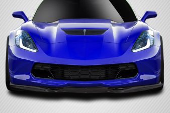 2014-2019 Chevrolet Corvette C7 Carbon Creations GMX Front Lip Splitter - 1 Piece (Base Model) - 115524