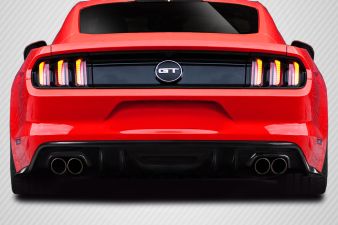 2015-2017 Ford Mustang Carbon Creations KT Style Rear Diffuser - 1 Piece - 115535