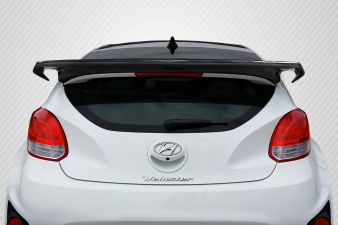 2012-2017 Hyundai Veloster Turbo Carbon Creations Sequential Rear Wing Spoiler - 1 Piece - 115542