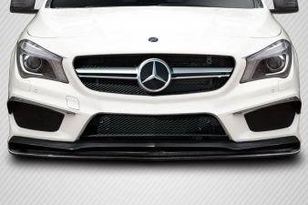 2014-2015 Mercedes CLA Class C117 CLA45 Carbon Creations R Spec Front Lip Under Spoiler - 1 Piece - 115626