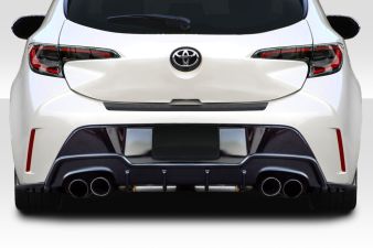2019-2022 Toyota Corolla Hatchback Duraflex A Spec Rear Diffuser - 3 Piece - 115774